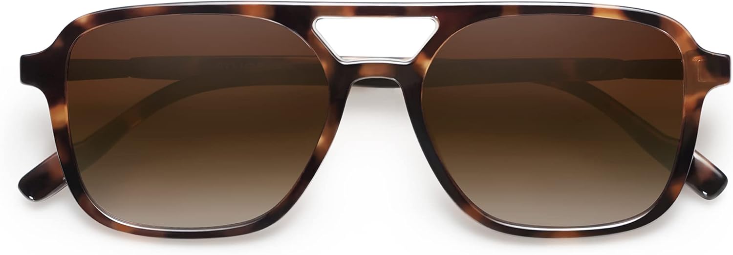 Trendy Retro Aviator Sunglasses