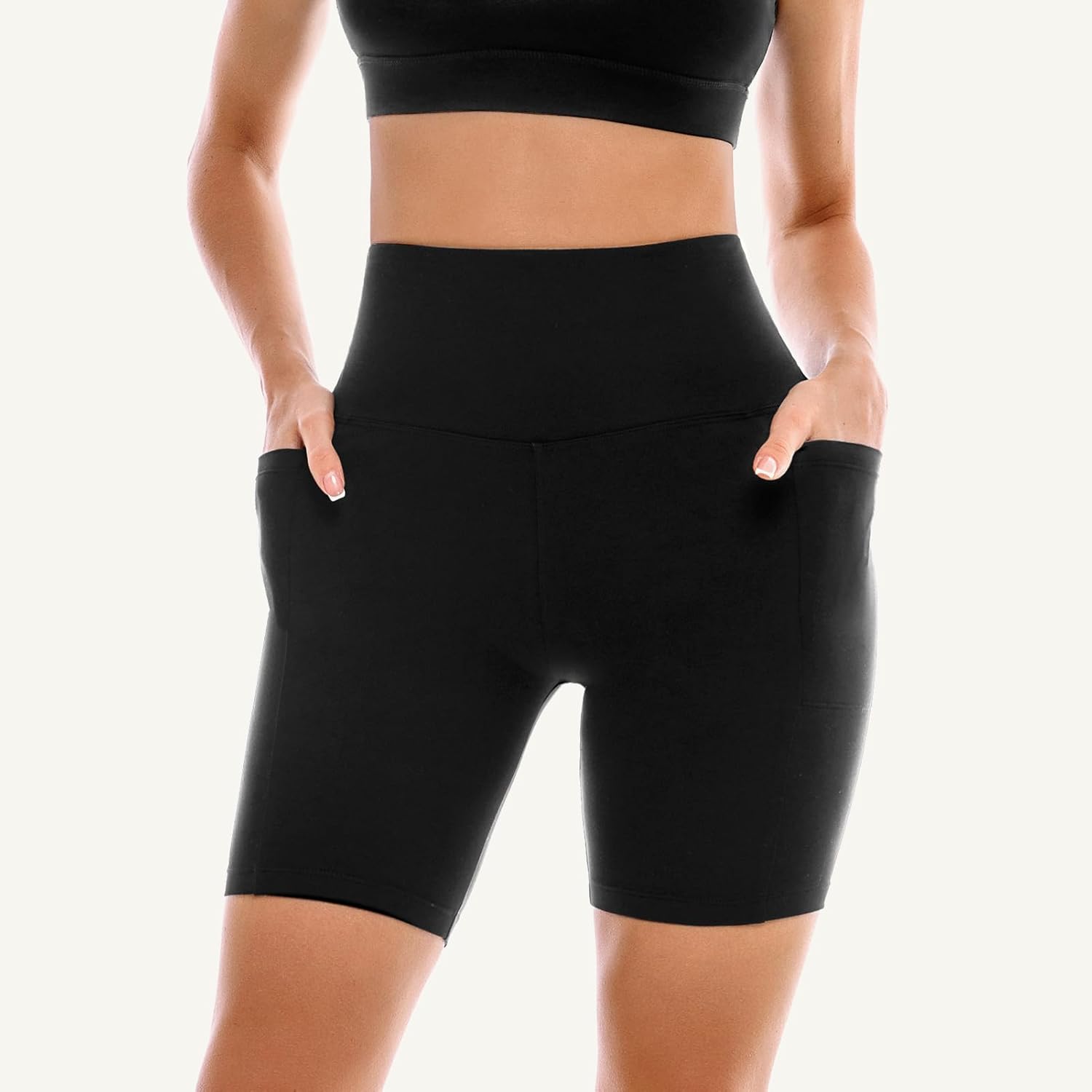 Comfort Fit Biker Shorts Duo