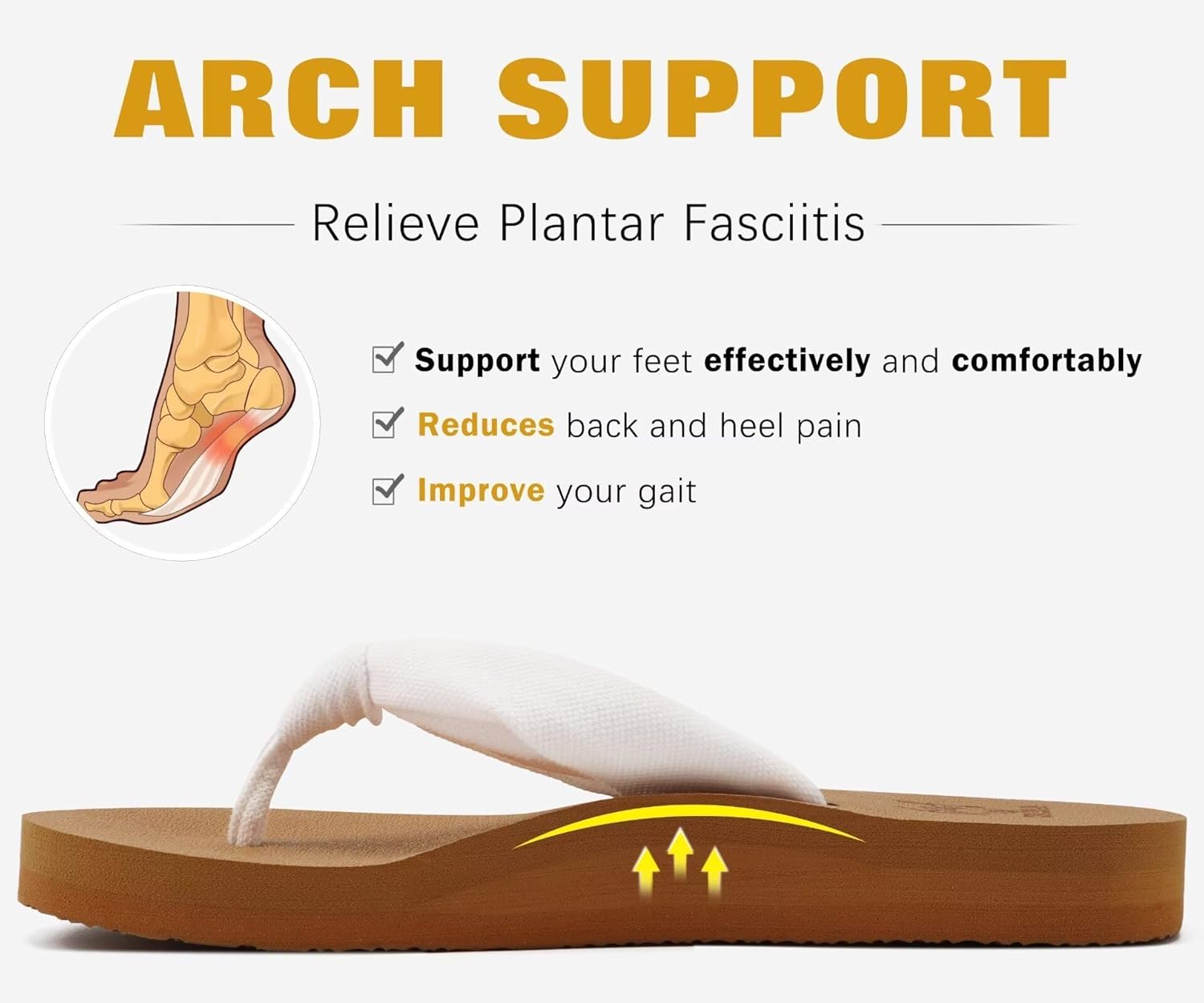 Comfy Arch Support Sandals
