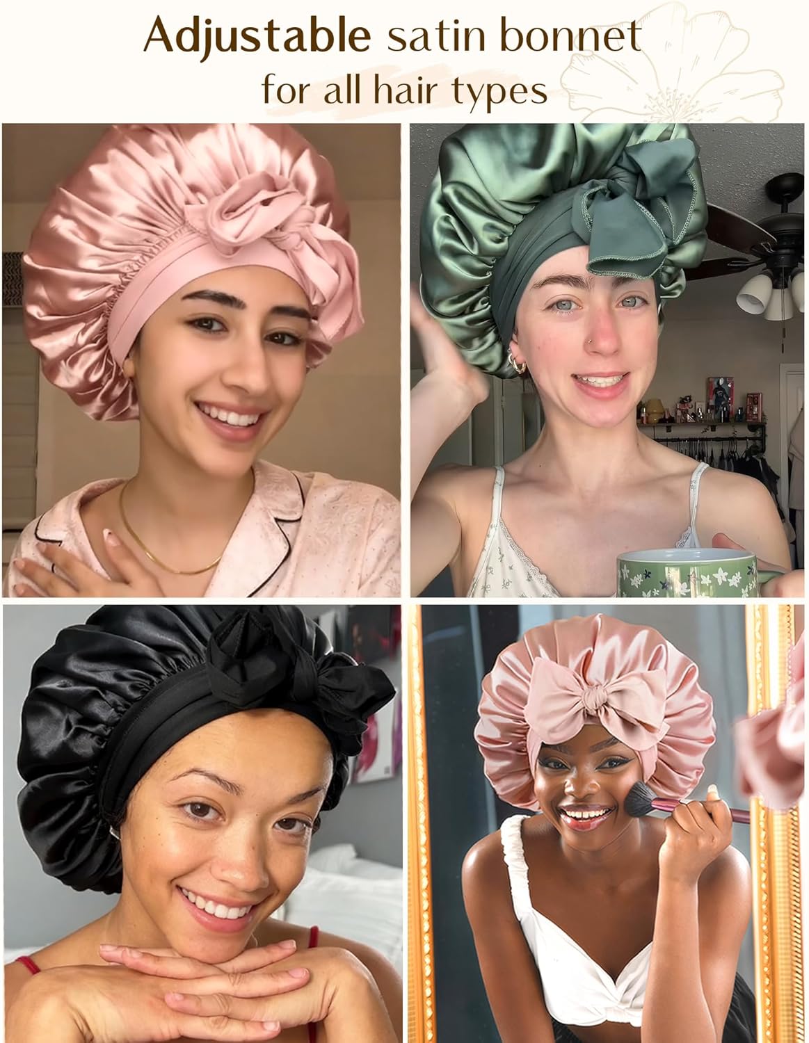 Silky Sleep Hair Bonnet