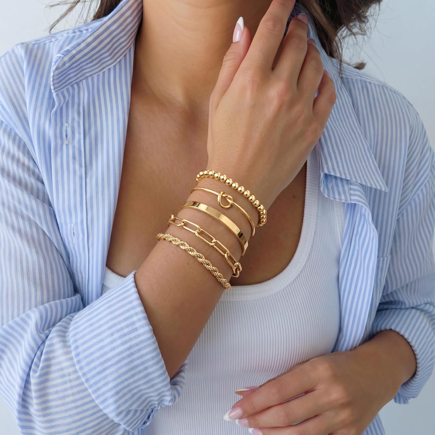 Gokeey Gold Bracelet Collection